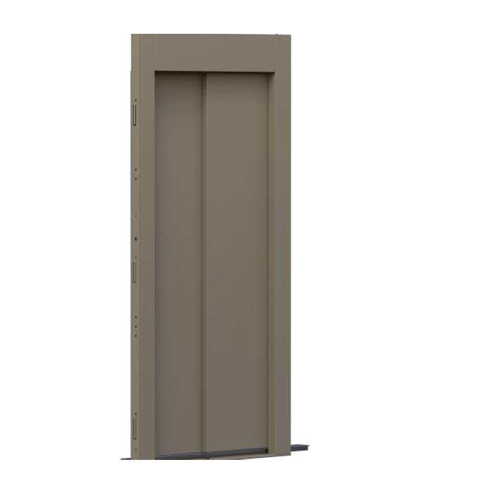 درب آسانسور رنگی